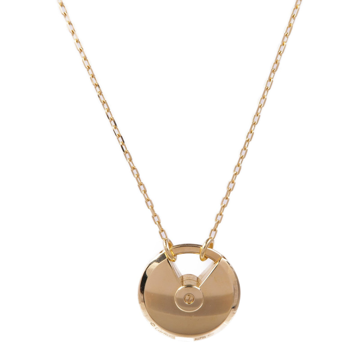 Cartier Amulette · 18K Yellow Gold · Lapis Lazuli