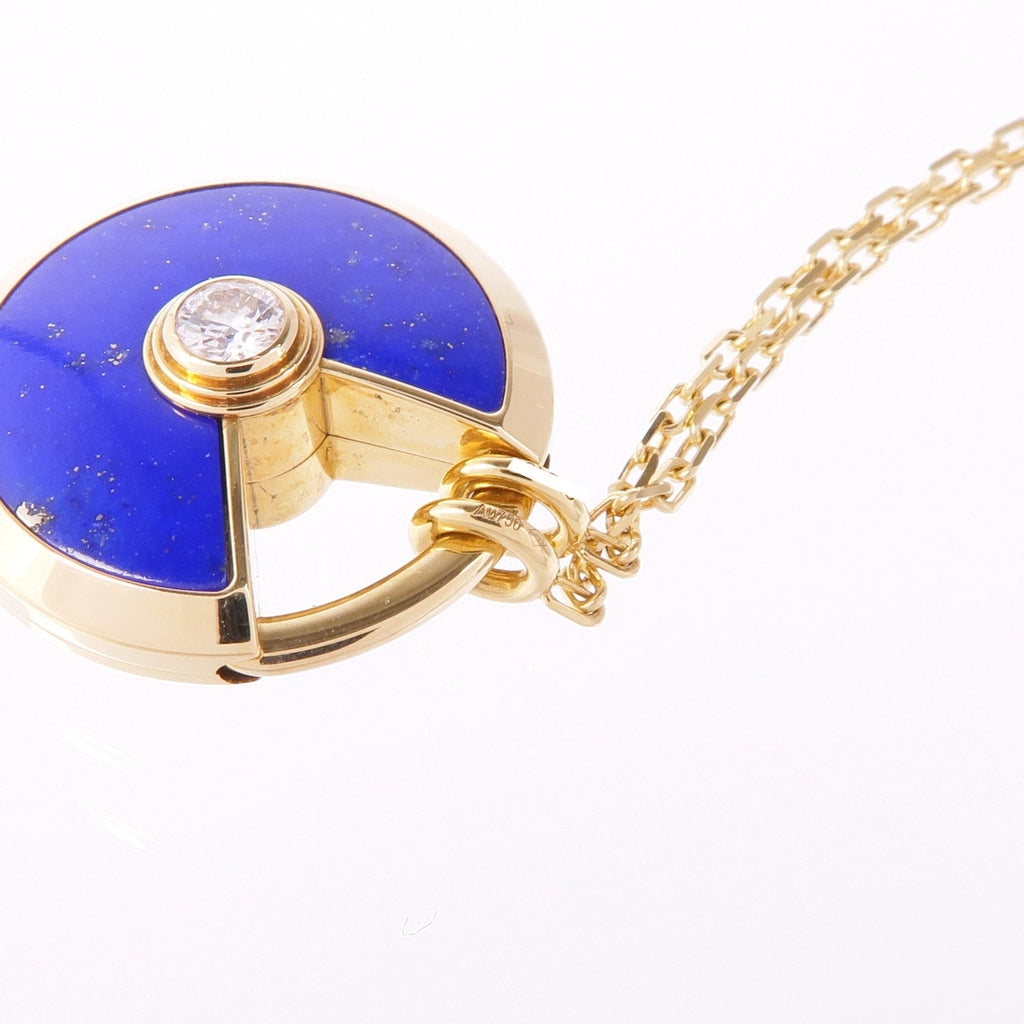 Cartier Amulette · 18K Yellow Gold · Lapis Lazuli