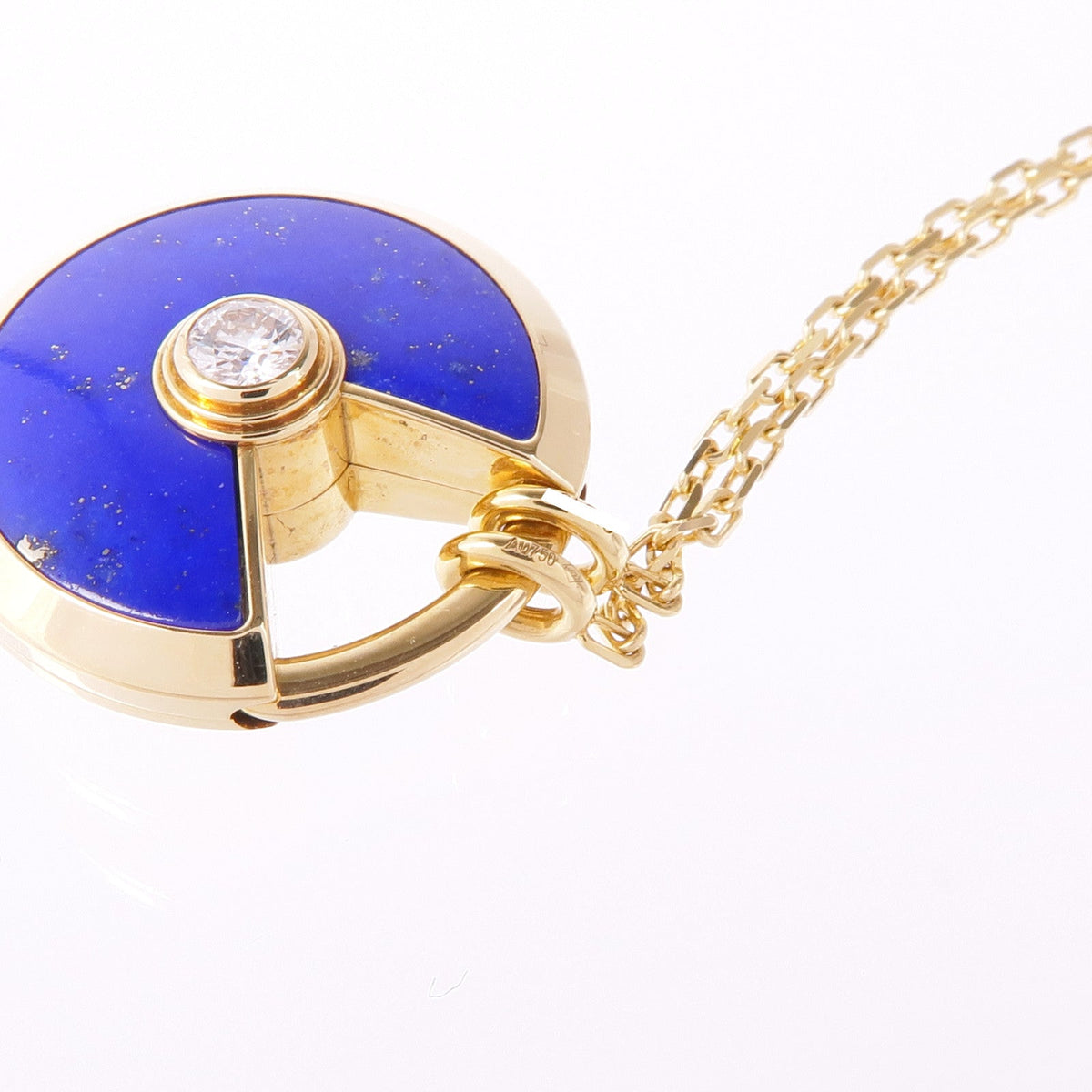 Cartier Amulette · 18K Yellow Gold · Lapis Lazuli