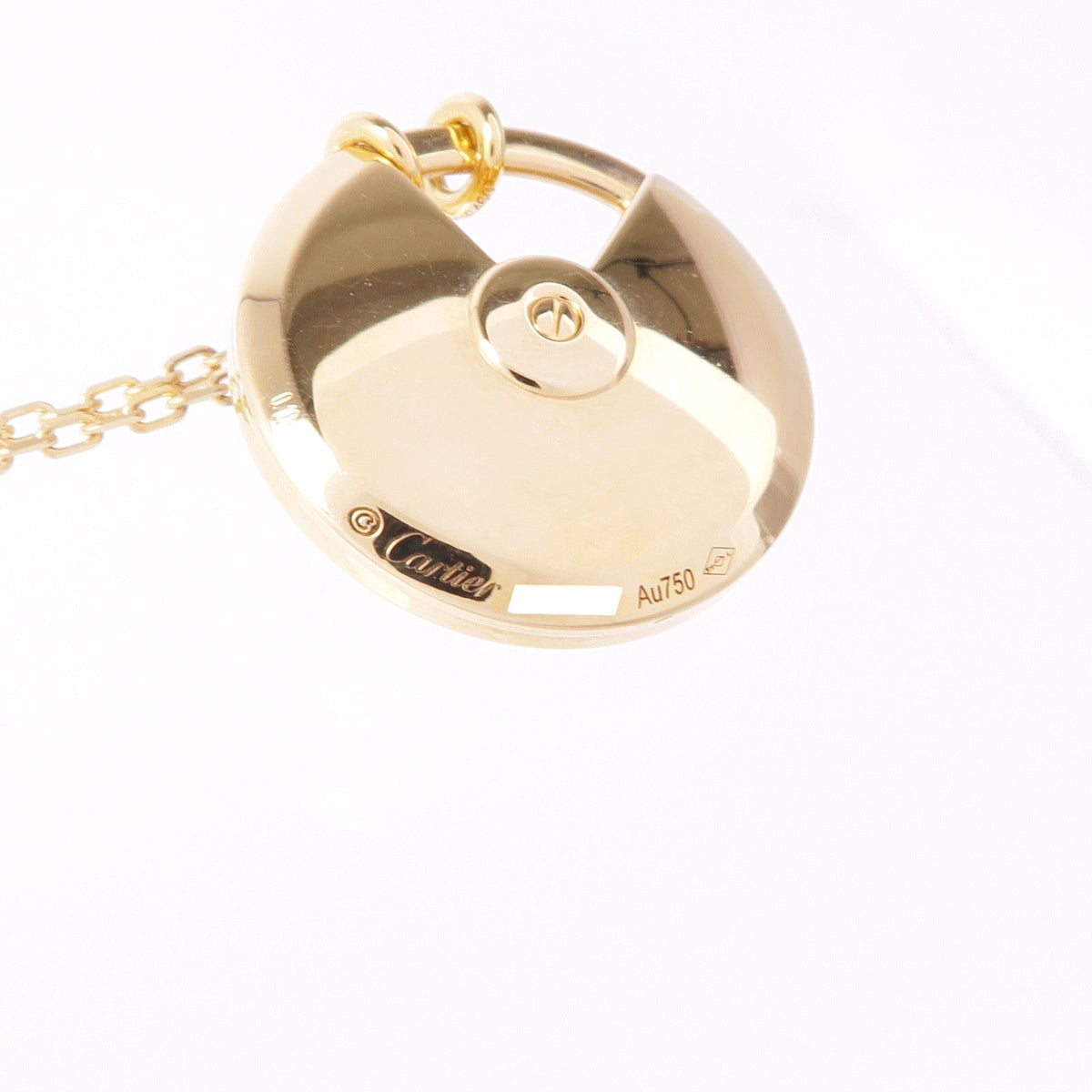 Cartier Amulette · 18K Yellow Gold · Lapis Lazuli