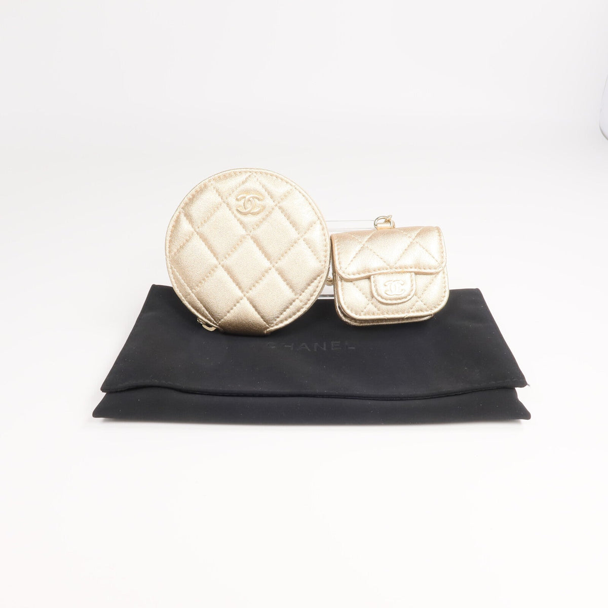 Chanel Matelasse · Lambskin · Coin Purse