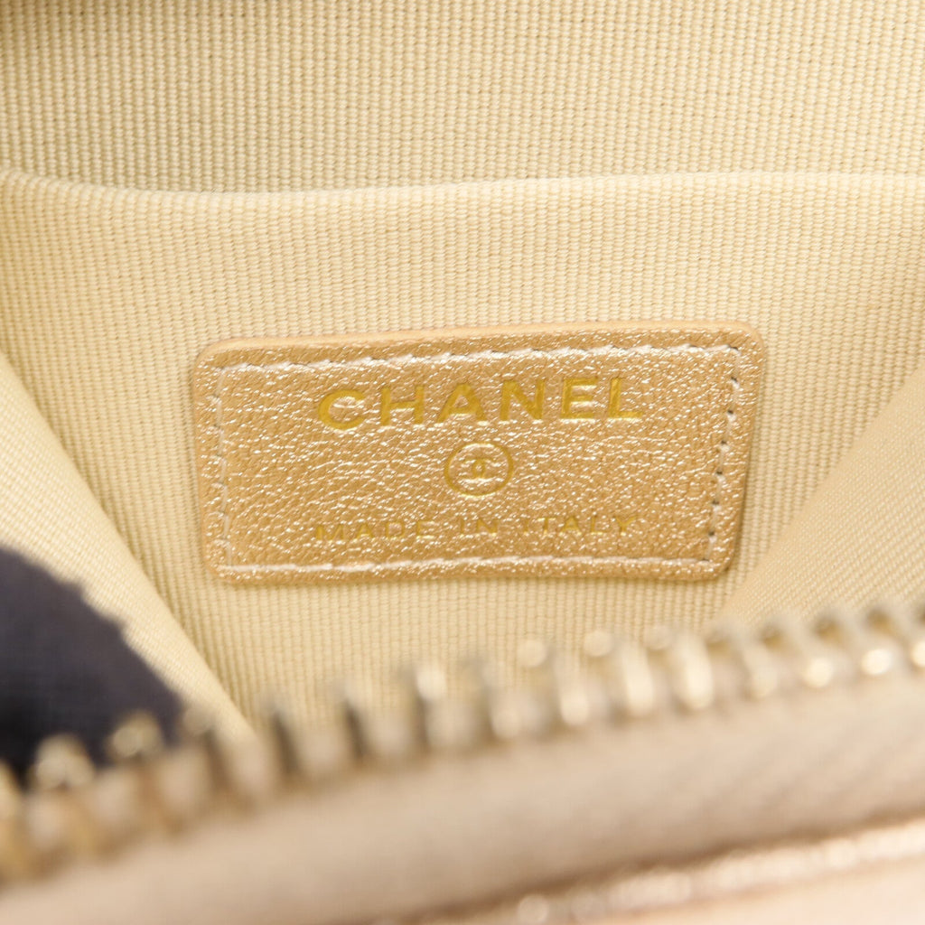 Chanel Matelasse · Lambskin · Coin Purse