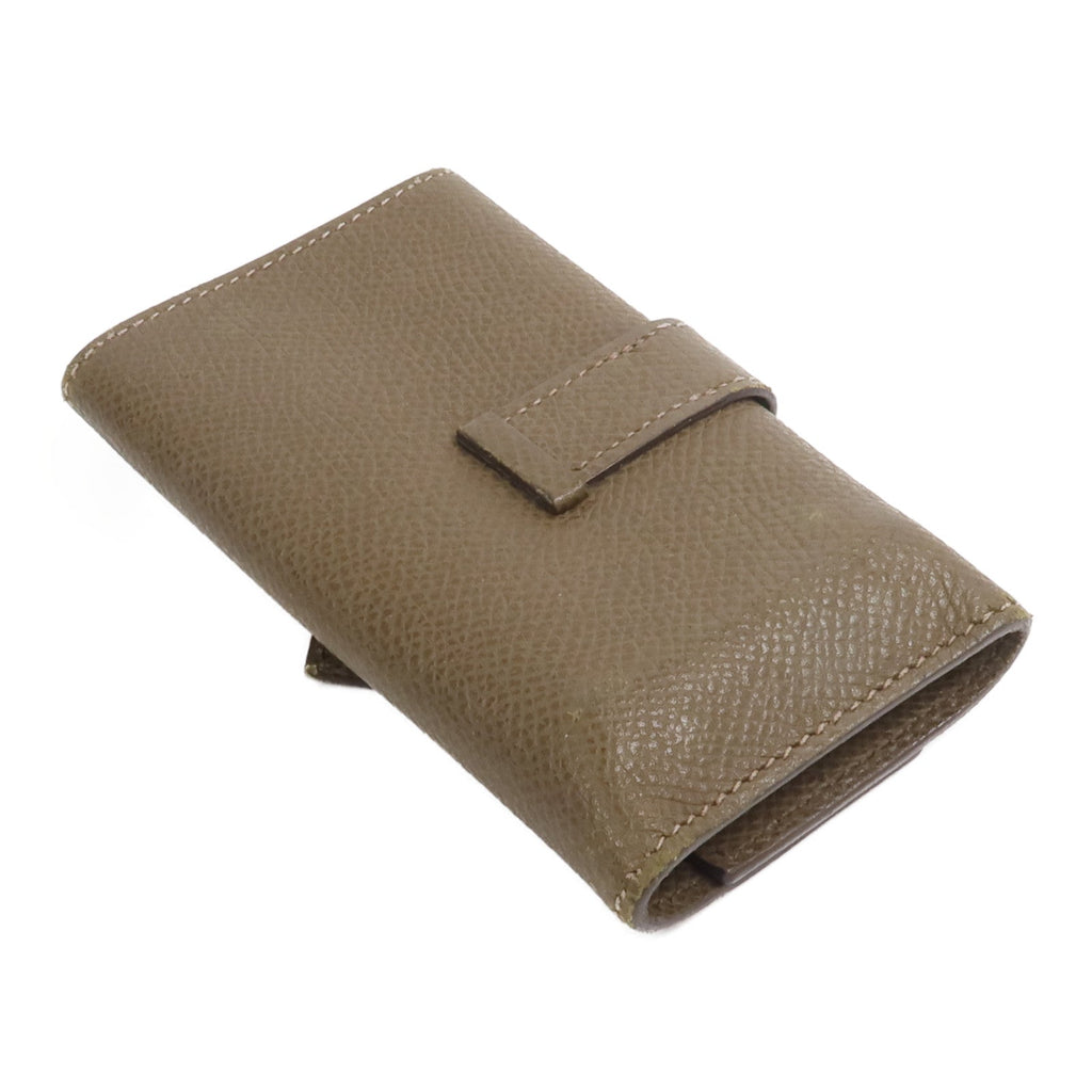 Hermès Bearn · Veau Epsom · Etain