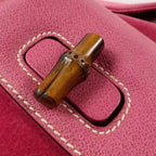 Gucci Bamboo Backpack · Suede
