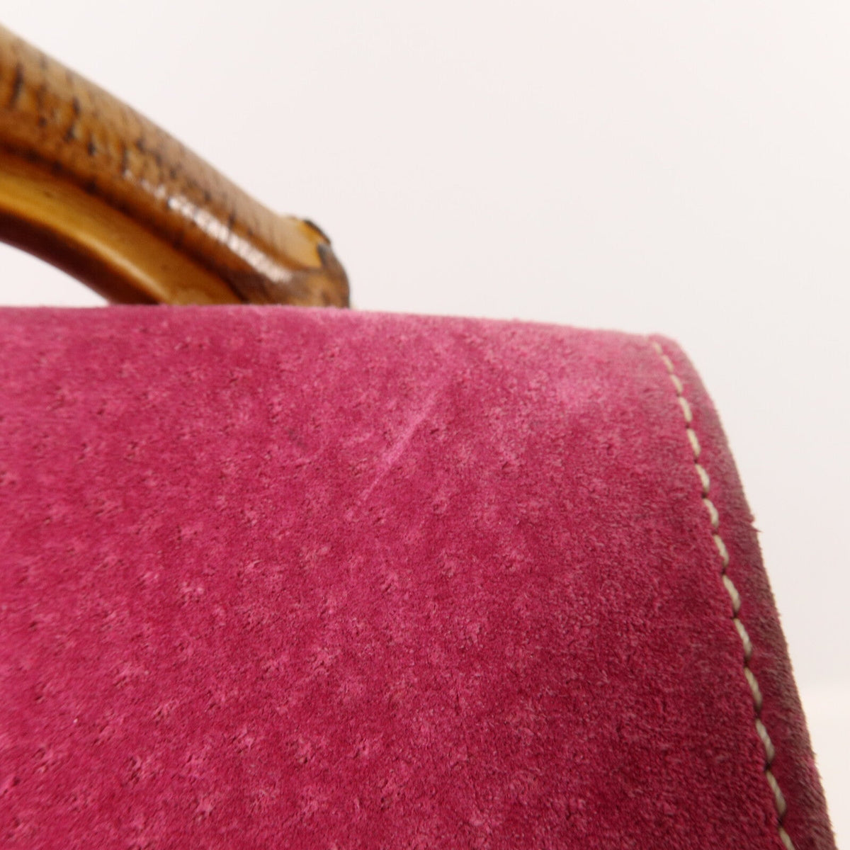 Gucci Bamboo Backpack · Suede