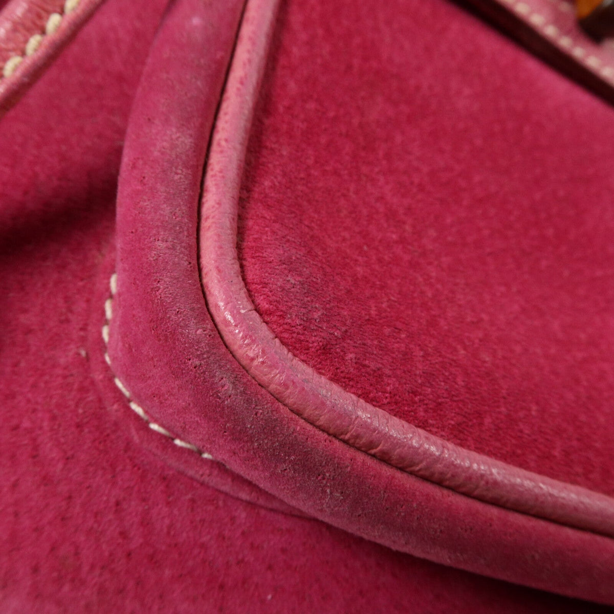 Gucci Bamboo Backpack · Suede