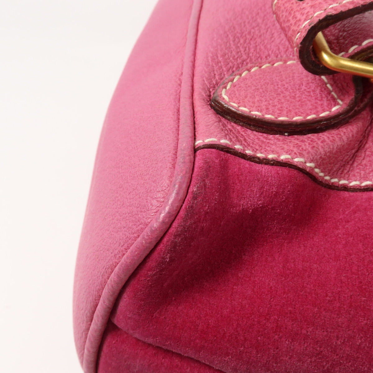 Gucci Bamboo Backpack · Suede