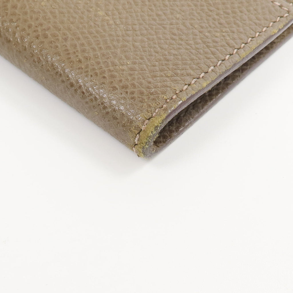 Hermès Bearn · Veau Epsom · Etain