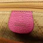 Gucci Bamboo Backpack · Suede