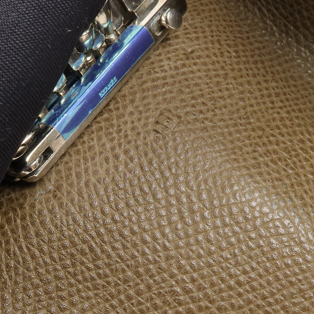 Hermès Bearn · Veau Epsom · Etain