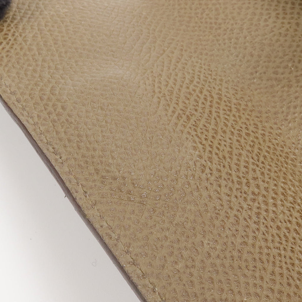 Hermès Bearn · Veau Epsom · Etain
