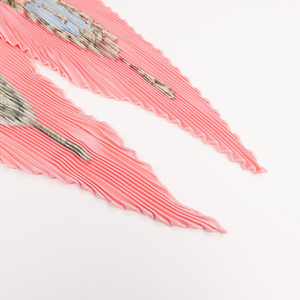 Hermès · Pleated Silk Scarf