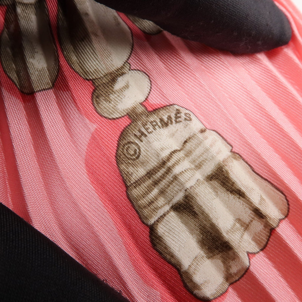 Hermès · Pleated Silk Scarf