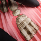 Hermès · Pleated Silk Scarf