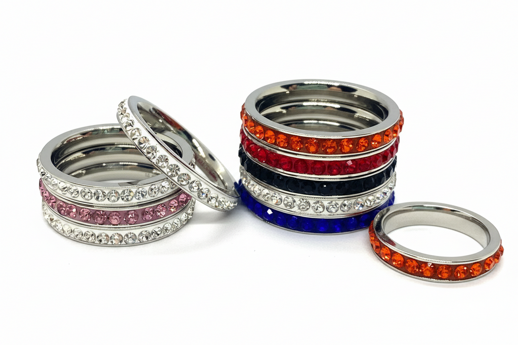 SK2310 Ladies Stackable Sparkle Ring