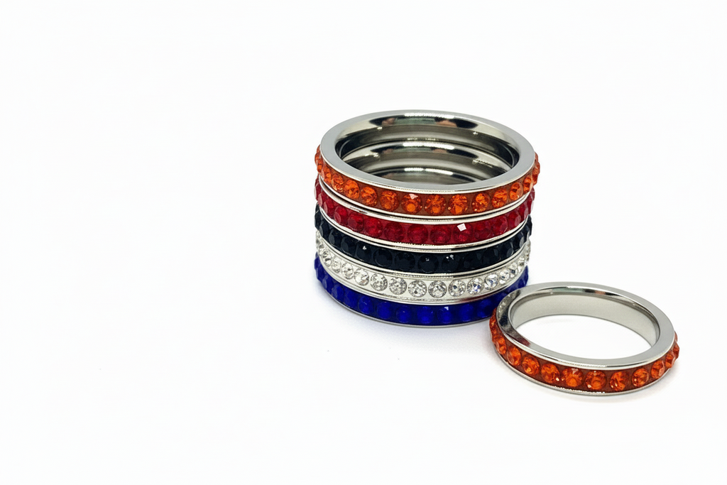 SK2310 Ladies Stackable Sparkle Ring