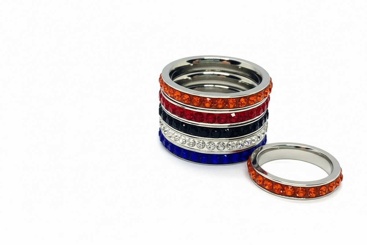 SK2310 Ladies Stackable Sparkle Ring