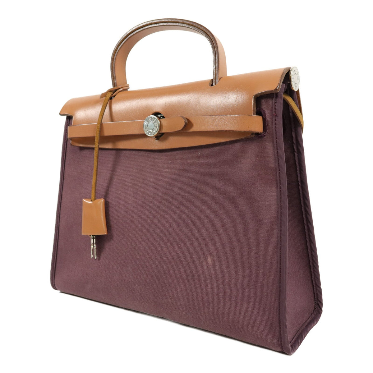 HERMÈS Herbag PM · Canvas · Anemone
