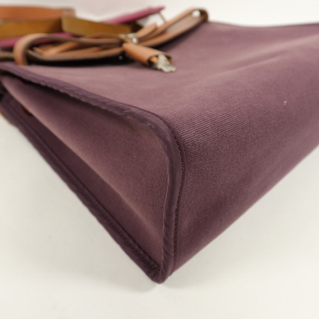 HERMÈS Herbag PM · Canvas · Anemone