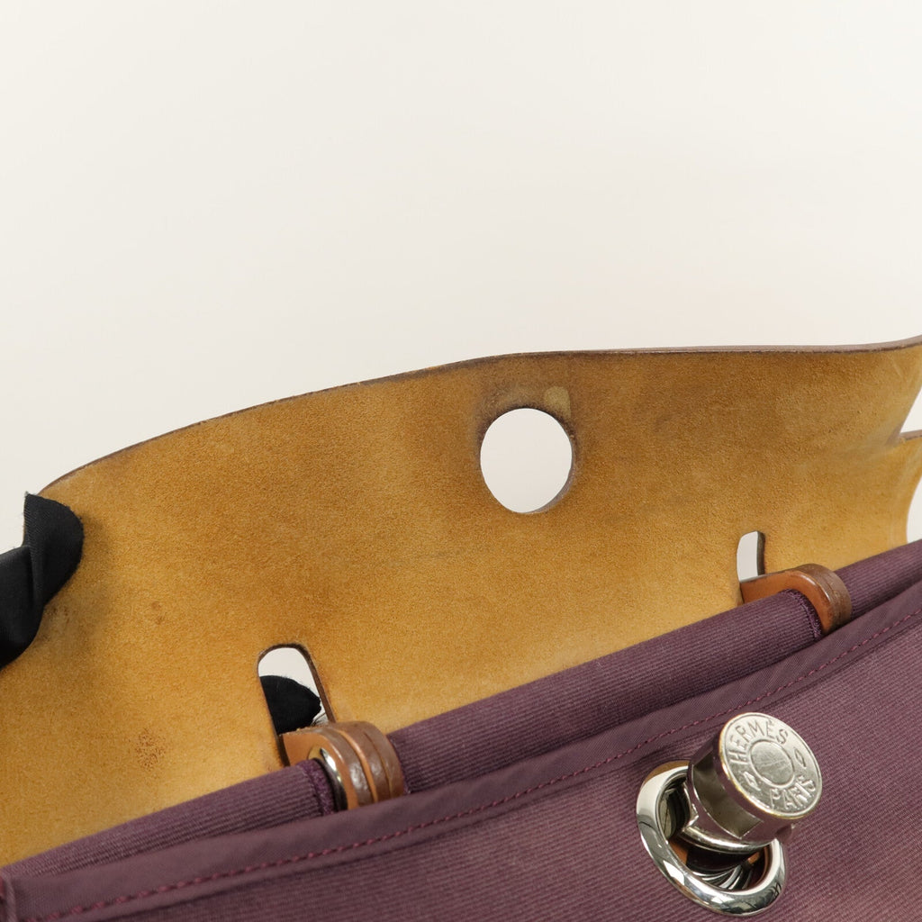 HERMÈS Herbag PM · Canvas · Anemone