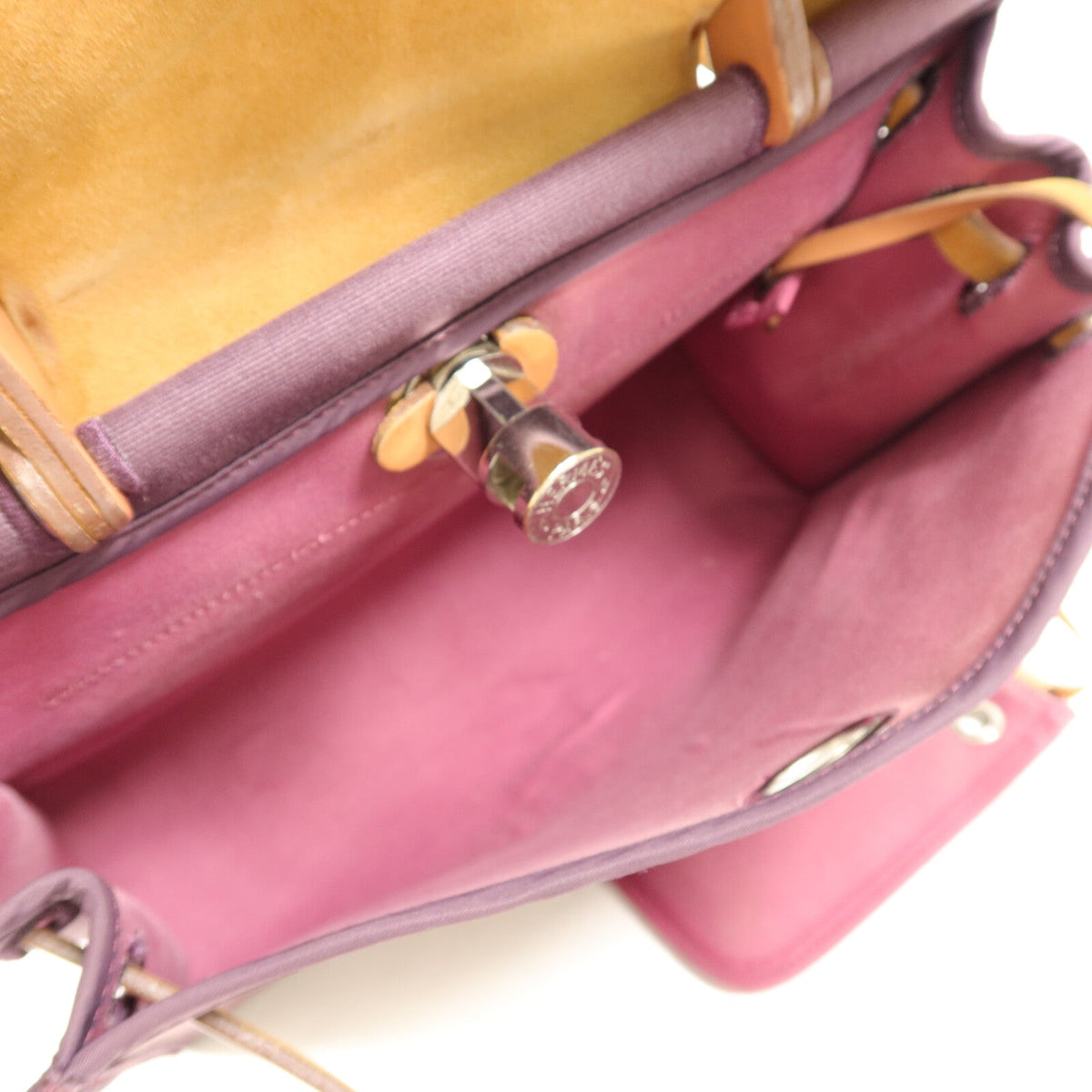 HERMÈS Herbag PM · Canvas · Anemone