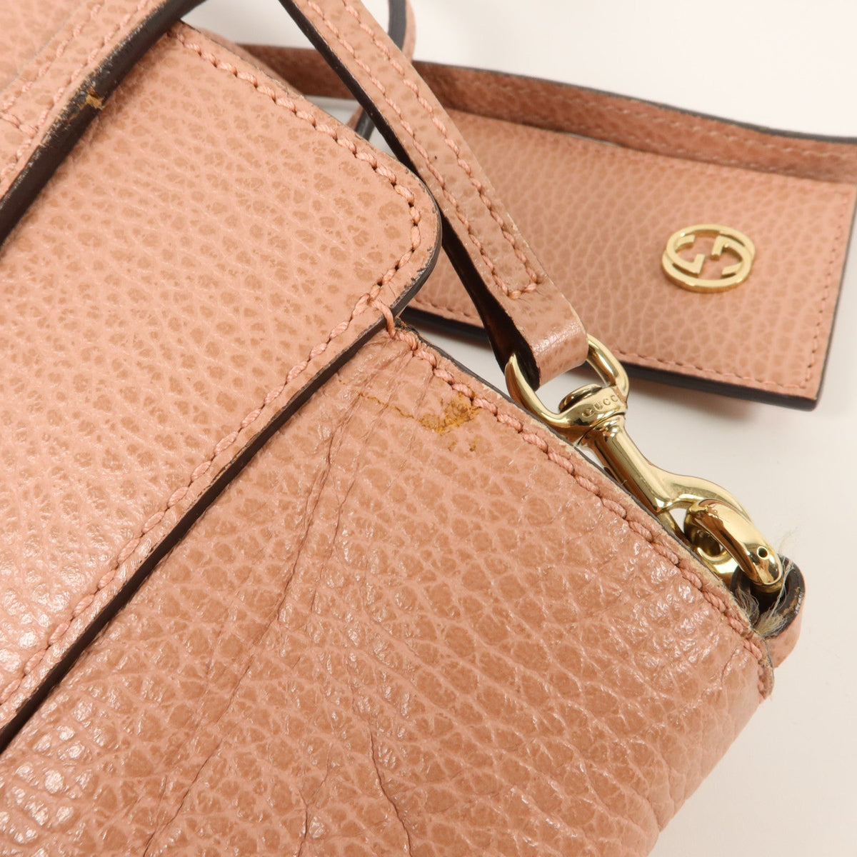Gucci GG · Calfskin Leather · 2-Way Bag