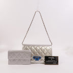 Chanel Wallet On Chain · Patent Leather