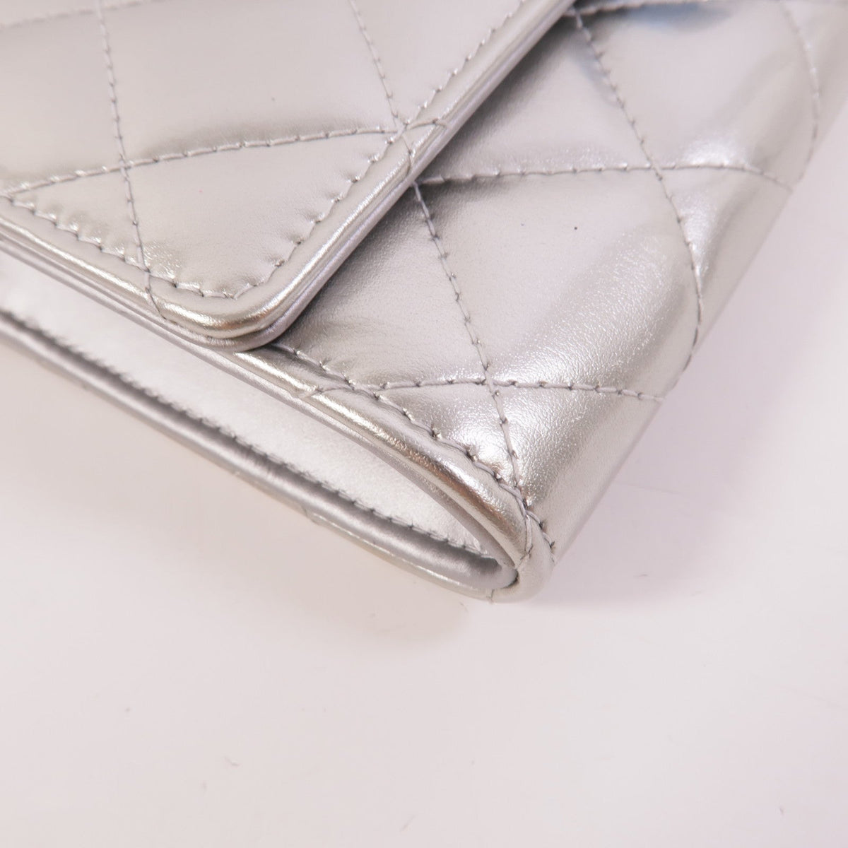 Chanel Wallet On Chain · Patent Leather