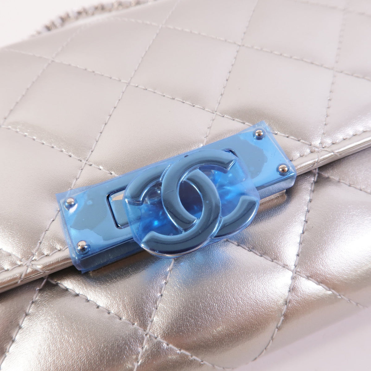 Chanel Wallet On Chain · Patent Leather