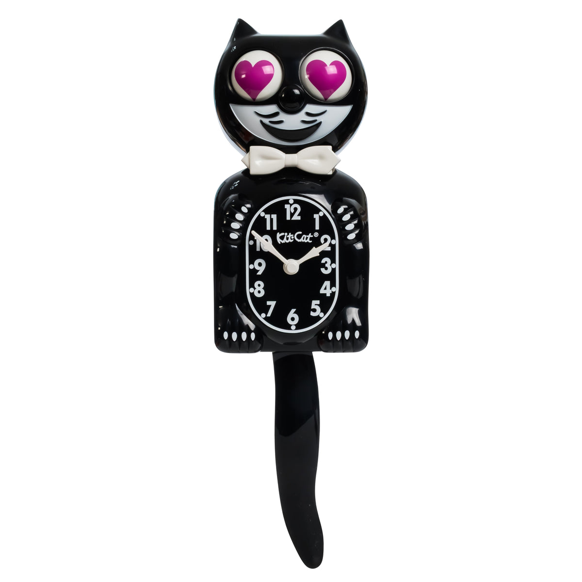 Retired Magenta Heart Eyes Edition - Black Kit-Cat Klock