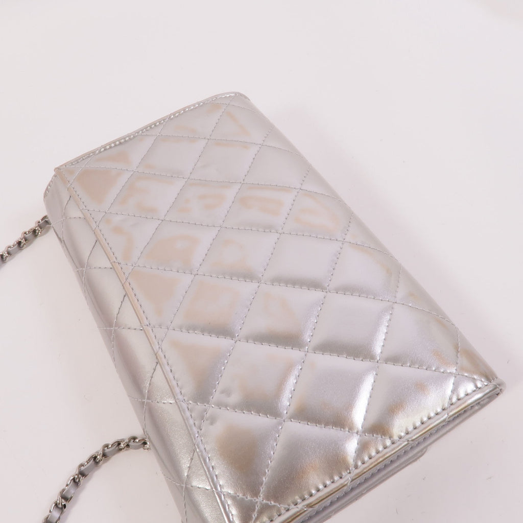 Chanel Wallet On Chain · Patent Leather