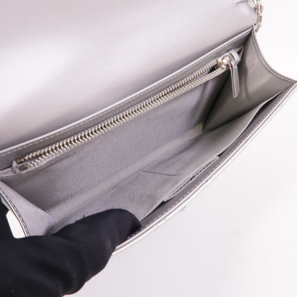 Chanel Wallet On Chain · Patent Leather