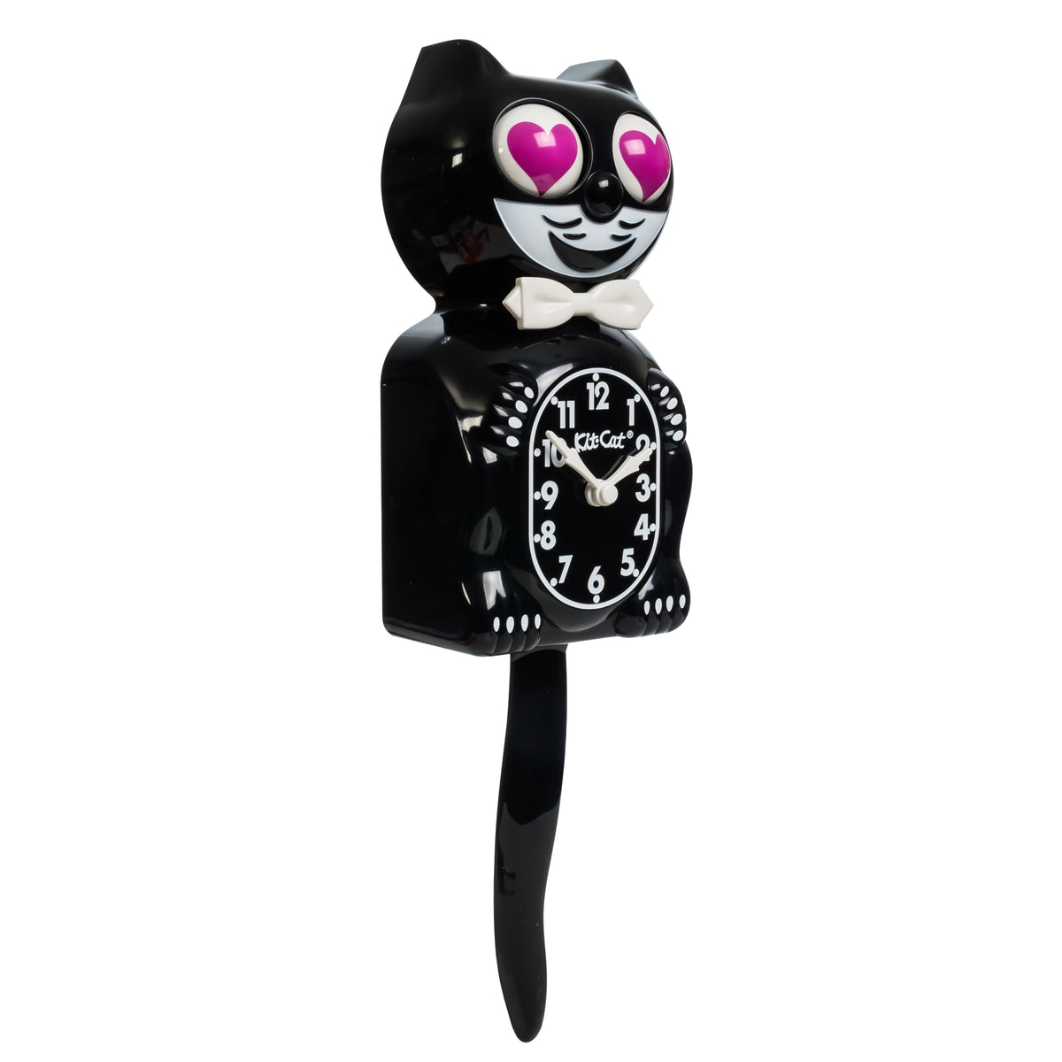 Retired Magenta Heart Eyes Edition - Black Kit-Cat Klock