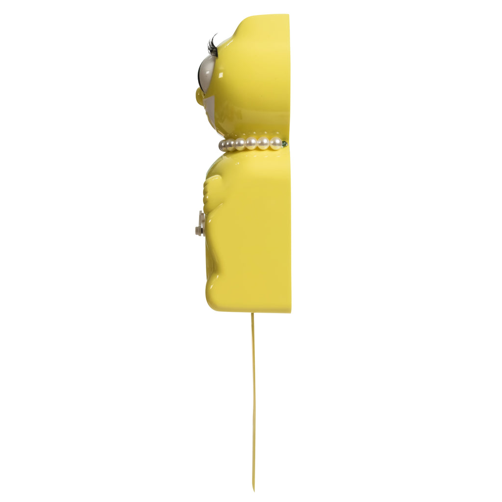 Spring Daffodil Lady Limited Edition Kit-Cat Klock