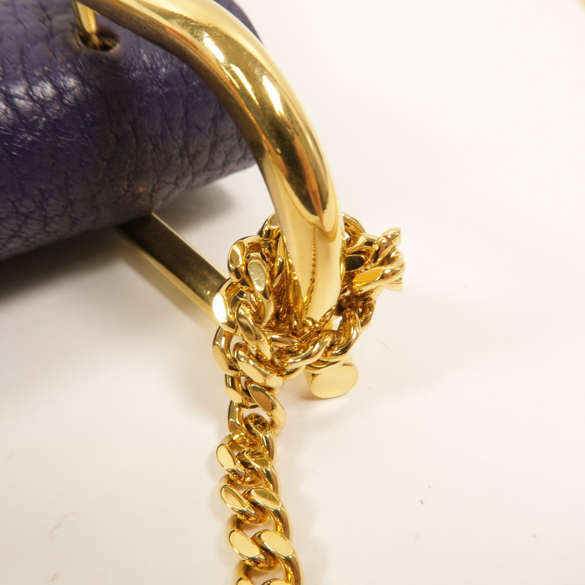 Chloé Drawstring · Chain Shoulder · Calfskin