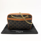 Celine Patapans · Coated Canvas Chain Bag