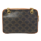 Celine Patapans · Coated Canvas Chain Bag