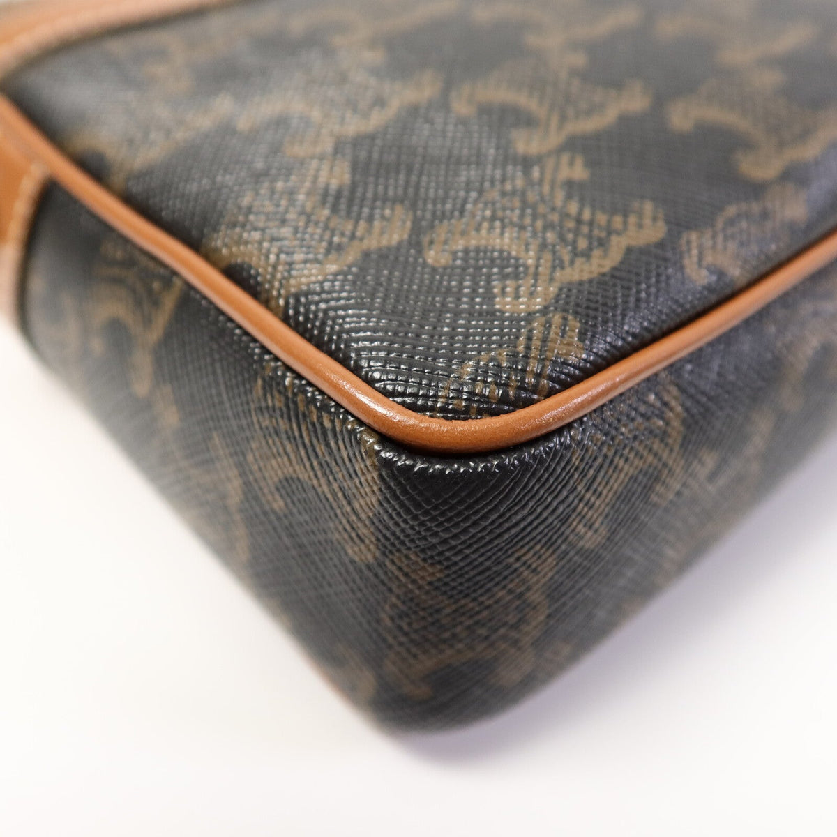 Celine Patapans · Coated Canvas Chain Bag