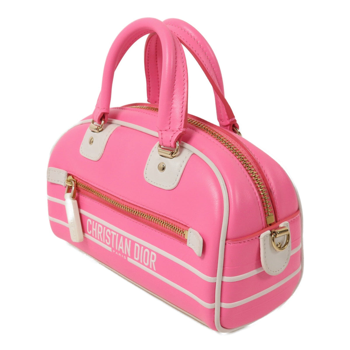 Dior Micro Vibe Zip Bowling · Calfskin