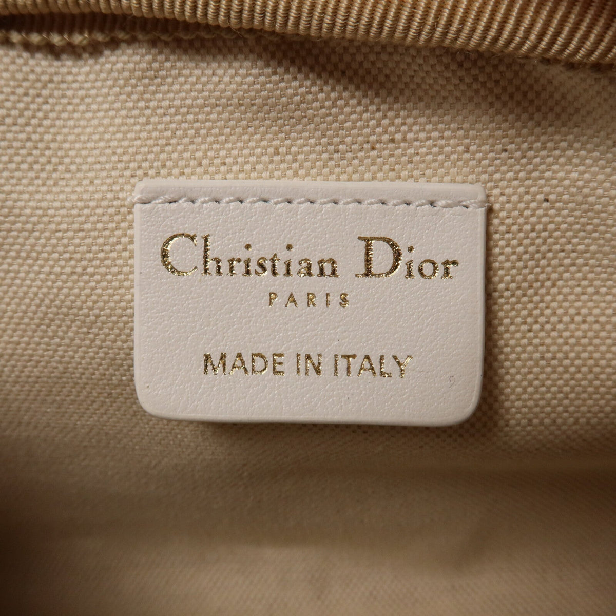 Dior Micro Vibe Zip Bowling · Calfskin