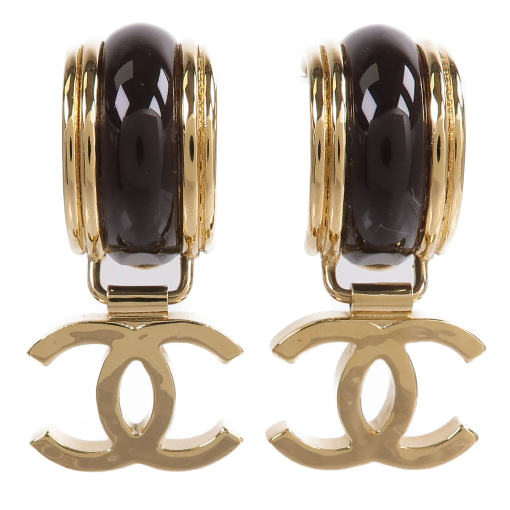Chanel CC Earrings · Metal