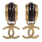 Chanel CC Earrings · Metal