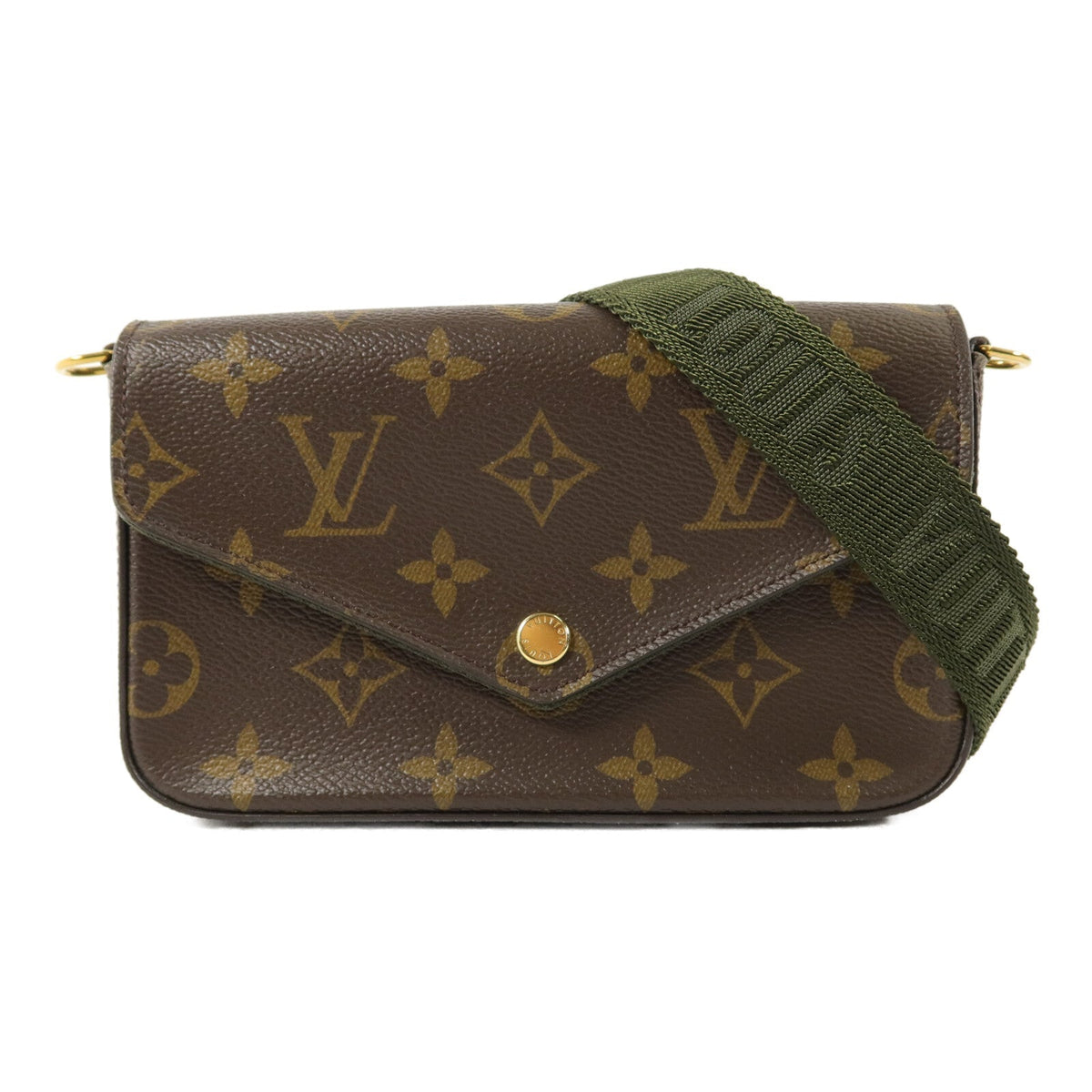 Louis Vuitton Félicie Strap & Go · Monogram
