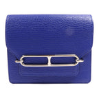 Hermès Roulis Slim Wallet · Chèvre Électrique