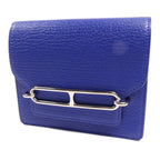 Hermès Roulis Slim Wallet · Chèvre Électrique