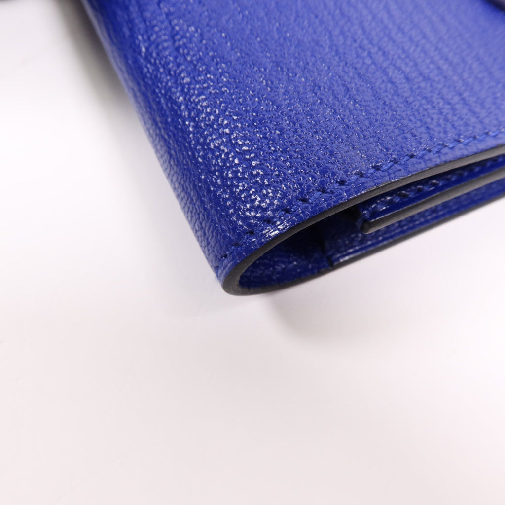 Hermès Roulis Slim Wallet · Chèvre Électrique