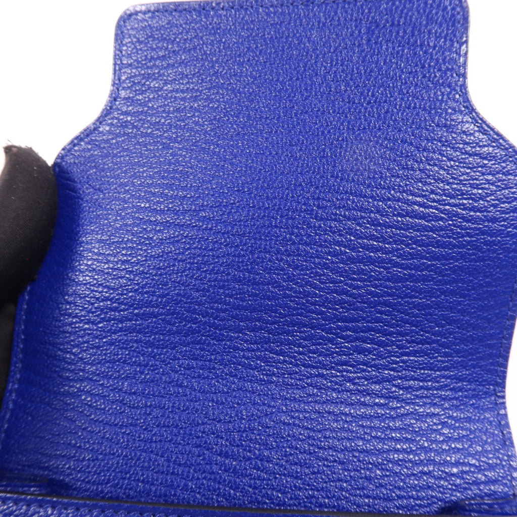 Hermès Roulis Slim Wallet · Chèvre Électrique