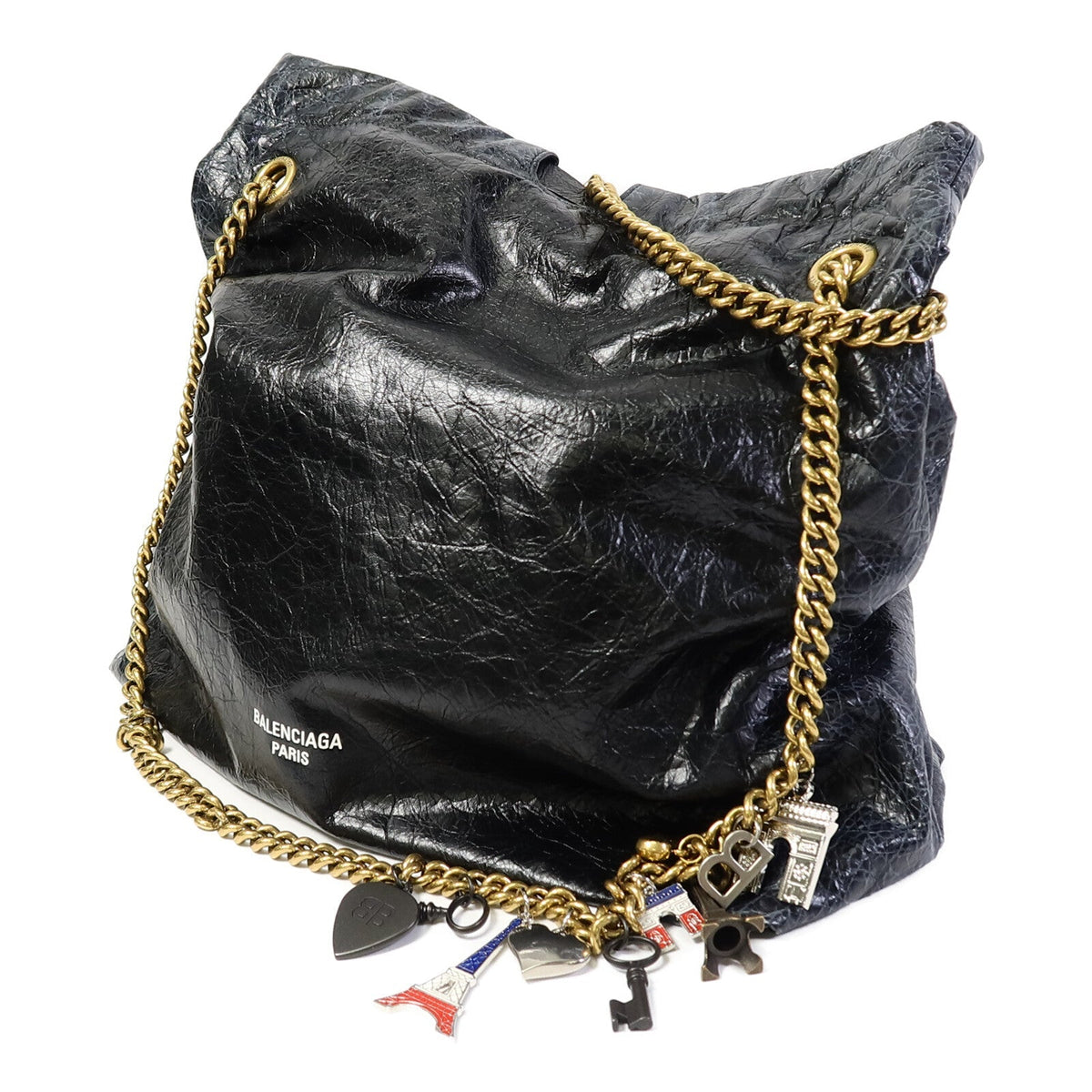 Balenciaga Crush Medium · Lambskin Tote