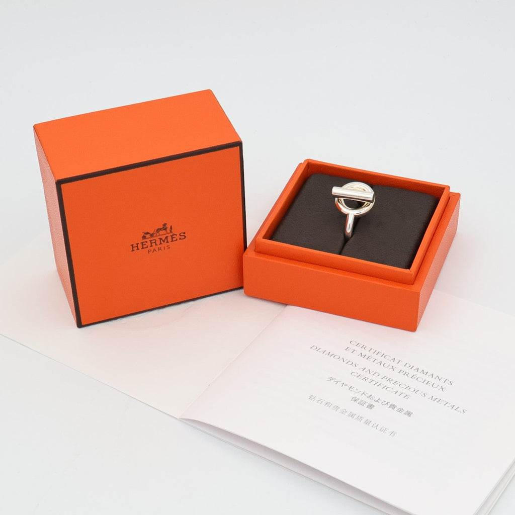 Hermès Echappee · Sterling Silver Ring