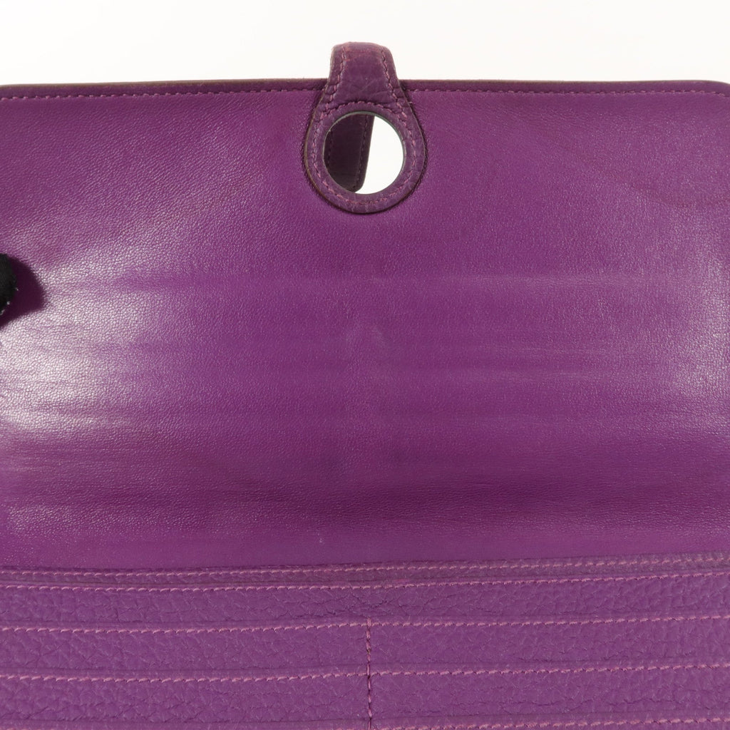 Hermès Dogon GM Wallet · Togo Leather